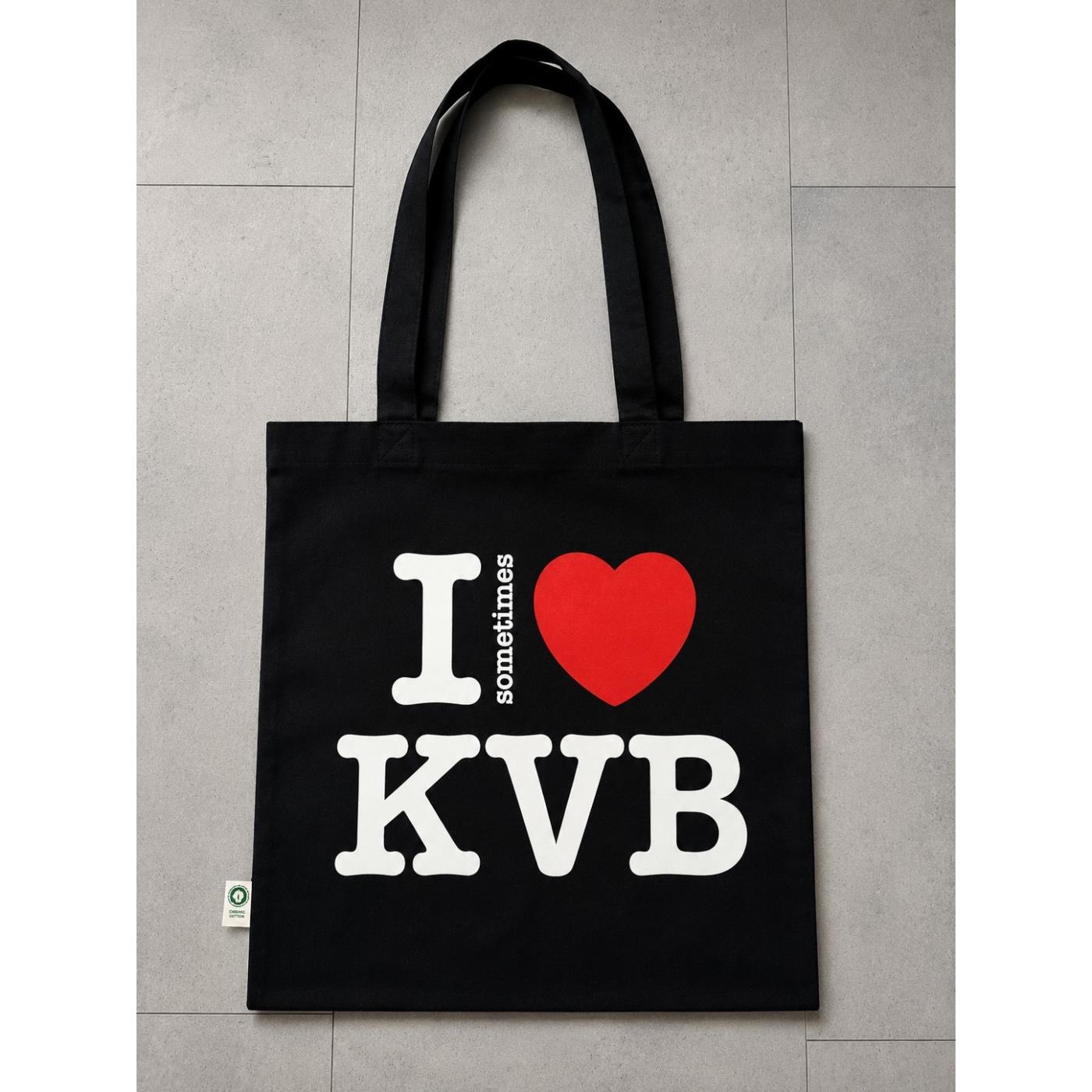 KVB - Baumwolltaschen - verschiedene Modelle in schwarz