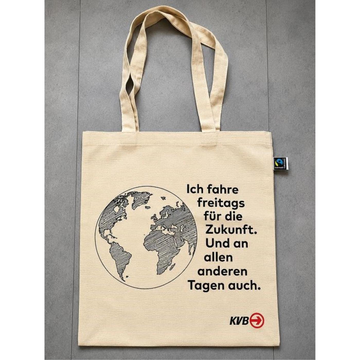 Baumwolltasche "Weltkugel"