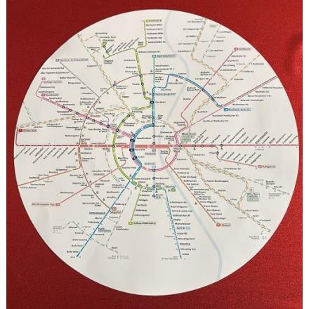 KVB Liniennetz-Poster